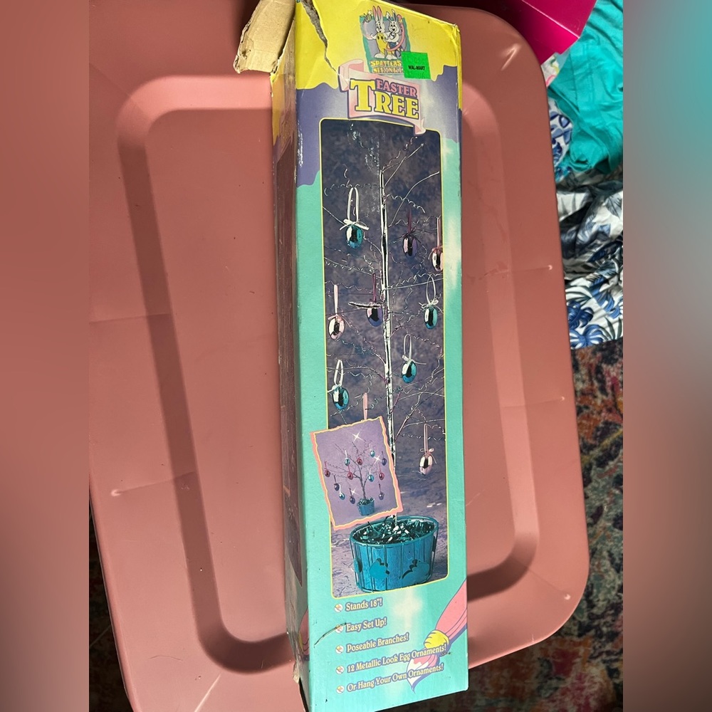 Vintage Easter egg tree